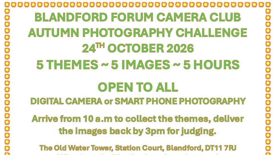 Photo Challenge Autumn 2026